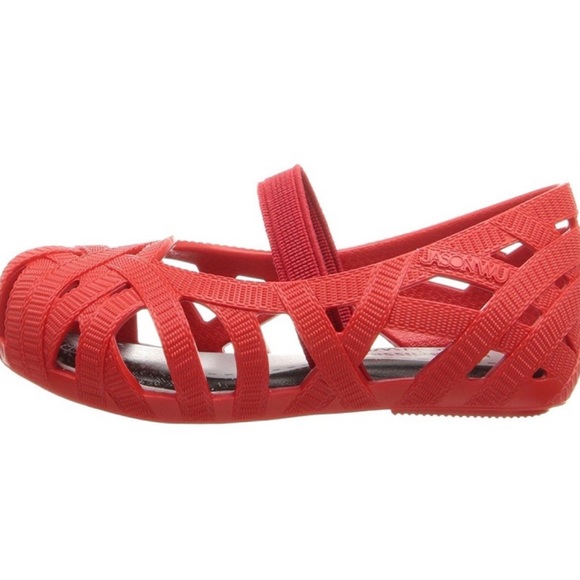 Mini Melissa + Jason Wu Toddler Flats. Size: 7 (2 year old Toddler Girl) - Picture 2 of 6